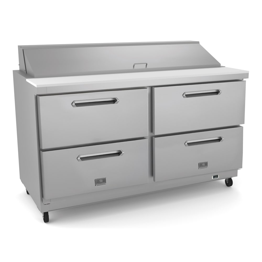 Kelvinator Commercial KCHST60.16 61" Sandwich/Salad Prep Table w/ Refrigerated Base, 115v