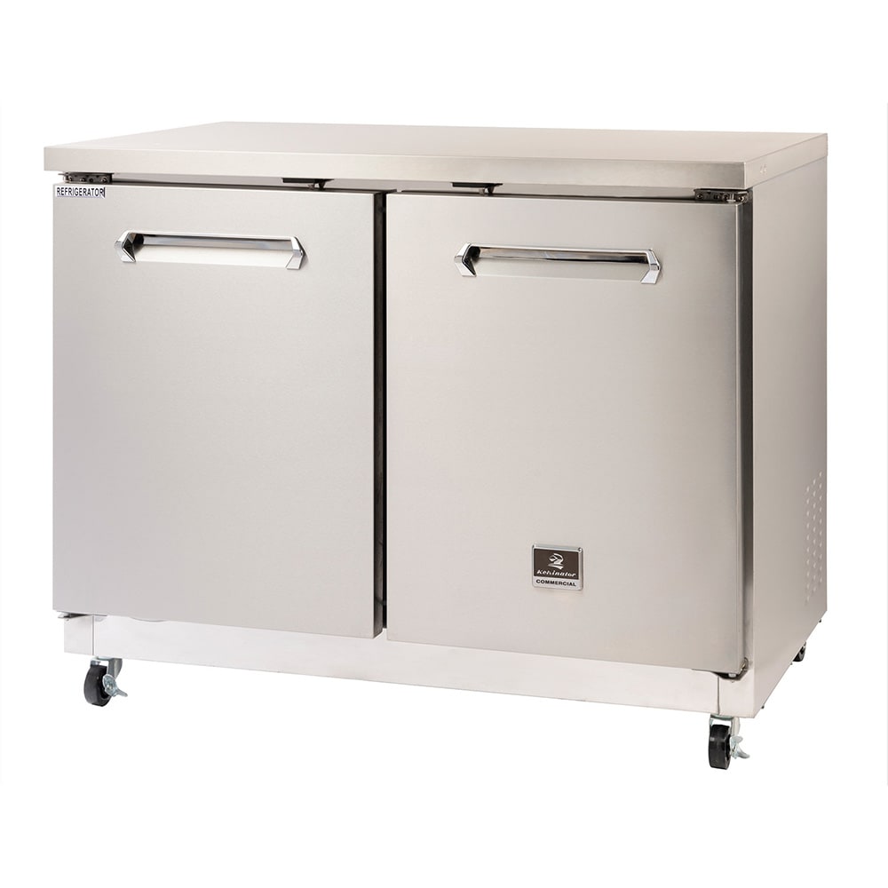 Kelvinator Commercial KCHUC36R-32 36" Undercounter Refrigerator w/ (2) Sections & (2) Doors, 115v