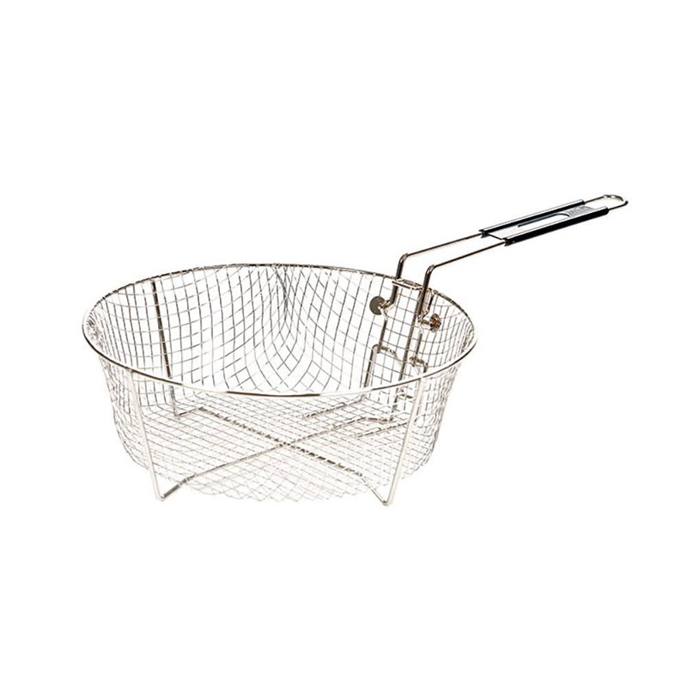 Lodge Fryer Basket w/ Coated Handle, 11" x 11" x 4" (12FB2-Z)