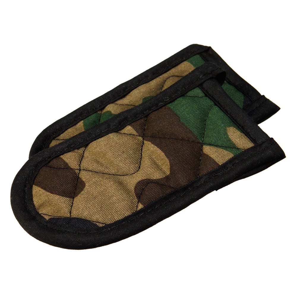 Lodge Hot Handle Mitt Set w/ 2 Camouflage Print & Heat Protection to 250 Degrees (2HHCAM2)