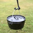 Lodge Camp Dutch Oven Lid Stand w/ 9 mm Bar Stock, Black Steel (A5-11) thumbnail 3