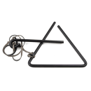 Lodge Chuckwagon Dinner Bell w/ Black Striker & Leather Hanging Strap (A5-5) thumbnail 3