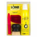 Lodge Cast Iron Care Kit w/ 6 oz Seasoning Spray, Pan Scraper, Handle Holder, & Scrub Brush (A-CAREC1) thumbnail 3