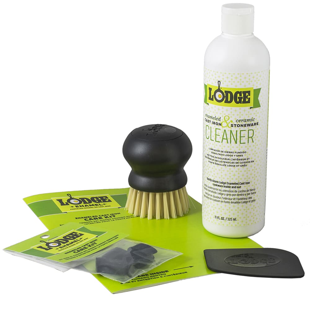 Lodge Pan Cleaner/Protectant Kit for Cast Iron & Stoneware Cookware (A-CAREE1)