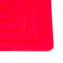 Lodge Square Silicone Potholder, Heat Resistant to 250°F, 5 7/8 x 5 7/8", Red (AS6S41) thumbnail 4