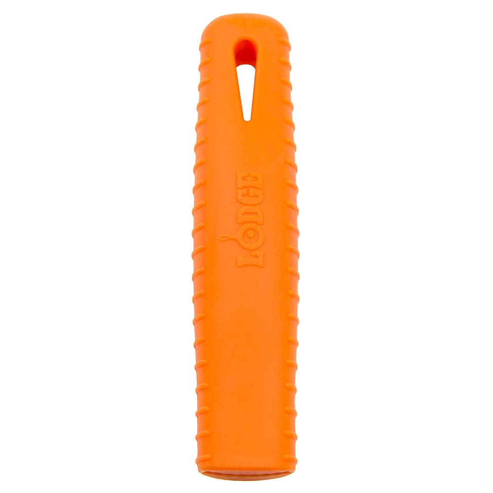 Lodge Handle Holder For Seasoned Steel, Silicone, Orange (ASCRHH61)