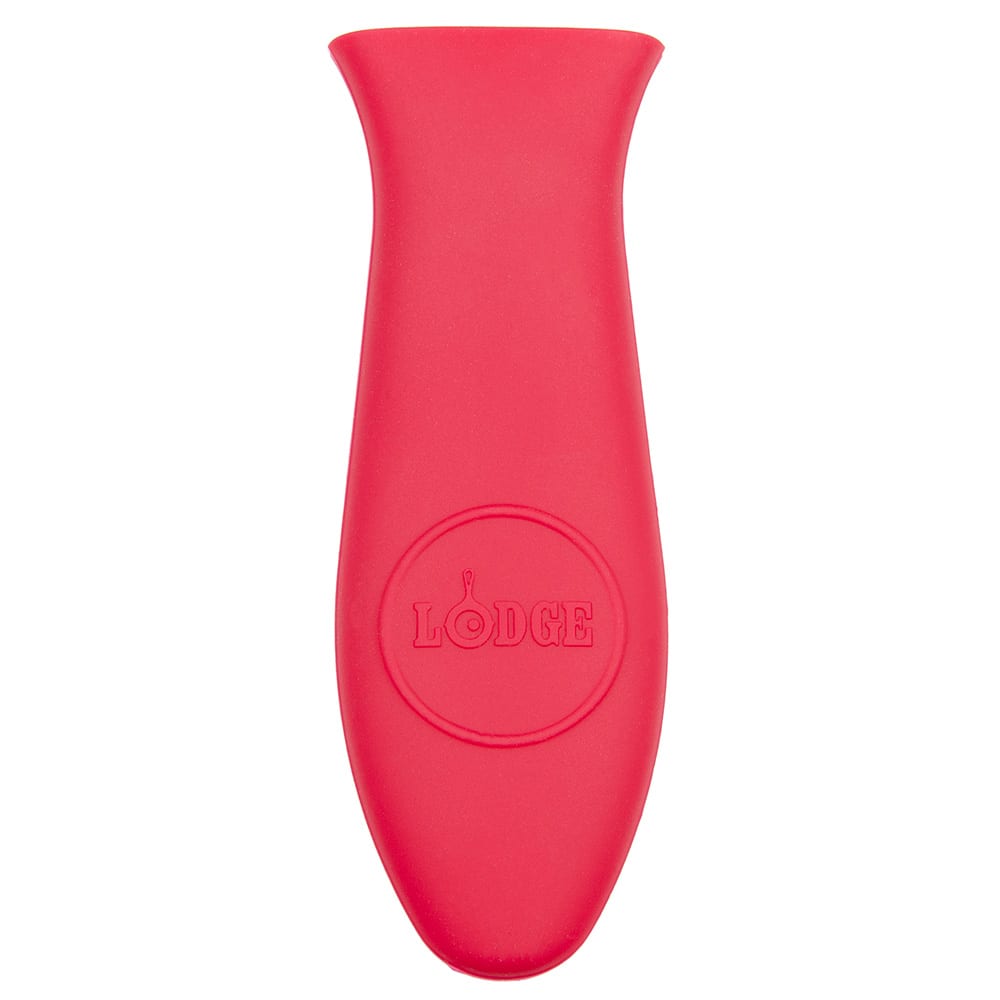 Lodge Silicone Hot Handle Holder w/ Heat Resistance to 500°F, Red (ASHH41)