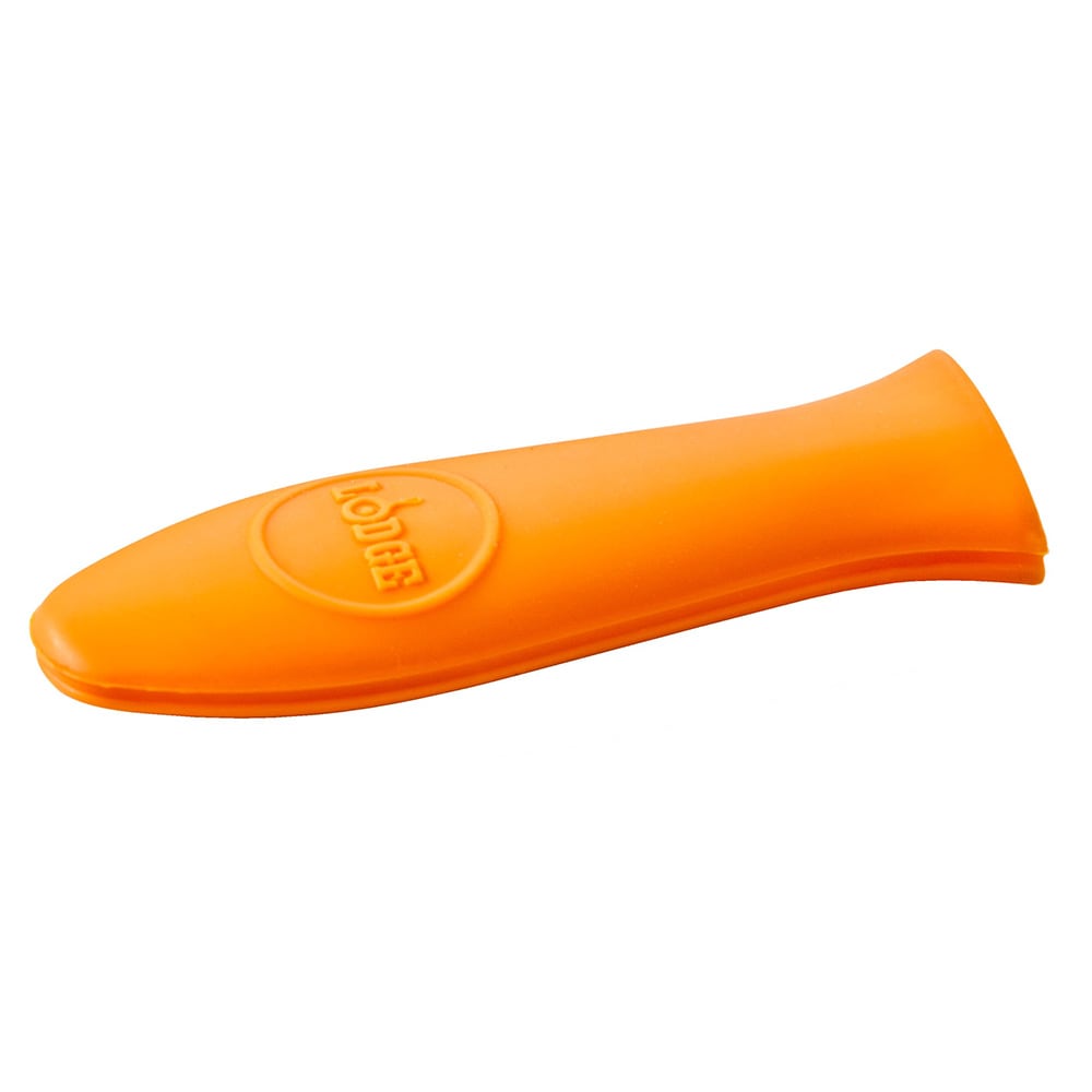 Lodge Silicone Hot Handle Holder w/ Heat Resistance to 500°F, Orange (ASHH61)