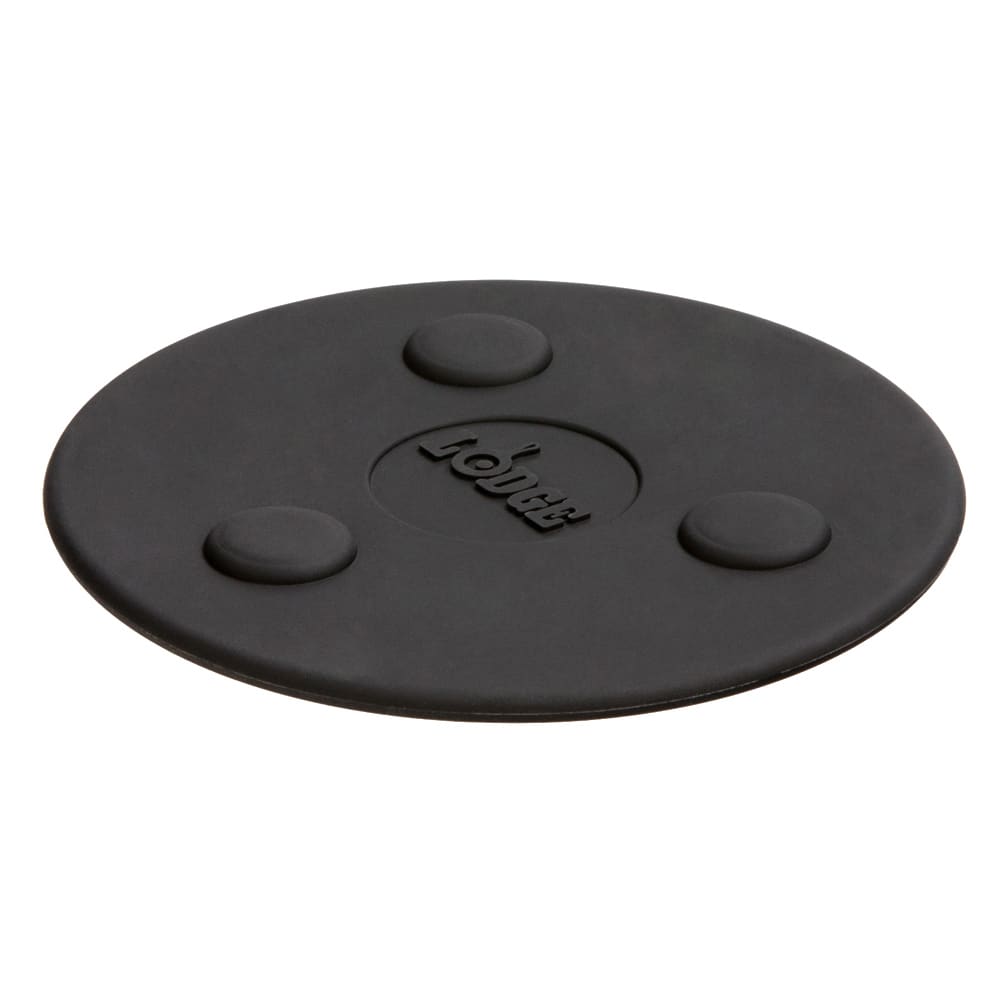 Lodge 5 3/4" Magnetic Trivet, Heat Resistant to 450°F, Silicone (ASMMT)
