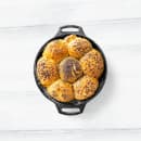 Lodge 10 1/4" Round Cast Iron Baker's Skillet w/ Handles (BW10BSK) thumbnail 2