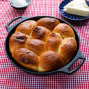 Lodge 10 1/4" Round Cast Iron Baker's Skillet w/ Handles (BW10BSK) thumbnail 3