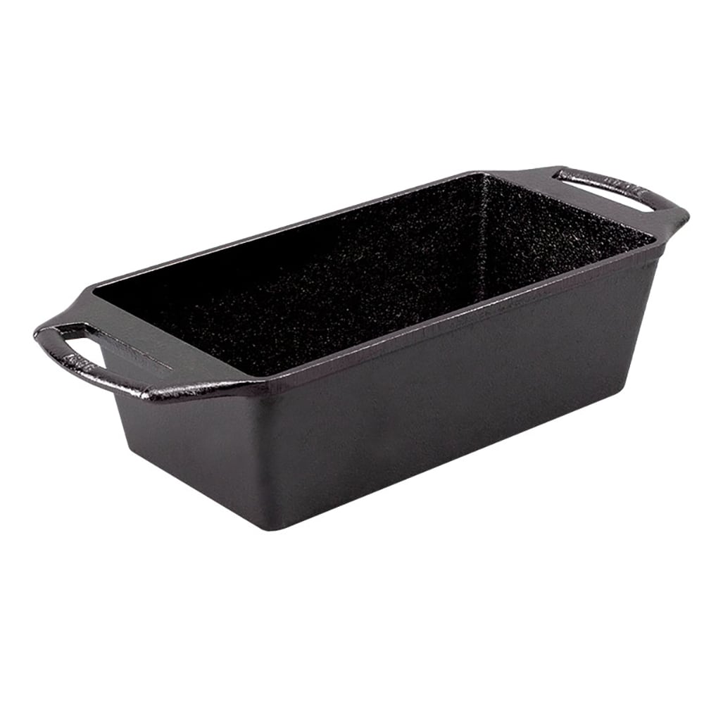 Lodge Rectangular Cast Iron Loaf Pan w/ Handles - 8 1/2" x 4 1/2" (BW8LP)