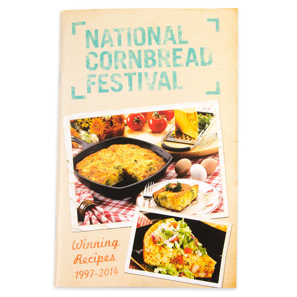 Lodge National Cornbread Festival Winning Recipes Cookbook w/ 64 Pages (CBWR)