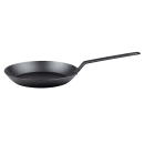Lodge 10 5/16" Carbon Steel Frying Pan w/ Solid Metal Handle (CRS10) thumbnail 2