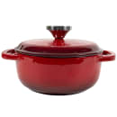 Lodge 1 1/2 qt Cast Iron Dutch Oven, Enamel, Island Spice (EC1D43) thumbnail 3