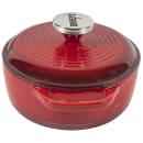 Lodge 1 1/2 qt Cast Iron Dutch Oven, Enamel, Island Spice (EC1D43) thumbnail 4