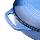 Lodge 3 3/5 qt Cast Iron Casserole w/ Cover, Enamel, Caribbean (EC3CC33) thumbnail 5