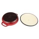 Lodge 3 3/5 qt Cast Iron Casserole w/ Cover, Enamel, Island Spice (EC3CC43) thumbnail 4
