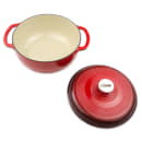 Lodge 4 1/2 qt Cast Iron Dutch Oven, Enamel, Island Spice (EC4D43) thumbnail 3