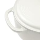 Lodge 7 qt Cast Iron Dutch Oven, Enamel, Oyster White (EC7OD13) thumbnail 5