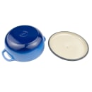 Lodge 7 1/2 qt Cast Iron Dutch Oven, Enamel, Caribbean (EC7D33) thumbnail 4