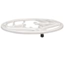 Lodge 8" Round Antler Trivet - Enameled Cast Iron, Biscotti (EC8AT08) thumbnail 3