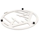 Lodge 8" Round Antler Trivet - Enameled Cast Iron, Biscotti (EC8AT08) thumbnail 4