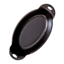 Lodge 9 oz Oval Mini Server w/ Handles - Cast Iron, Black (HMSOV) thumbnail 2
