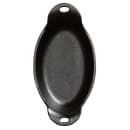 Lodge 9 oz Oval Mini Server w/ Handles - Cast Iron, Black (HMSOV) thumbnail 3