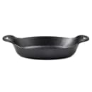 Lodge 36 oz Oval Server w/ Handles - Cast Iron, Black (HOSD) thumbnail 2