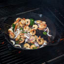 Lodge 12" Round Cast Iron Grilling Basket (L10GBL) thumbnail 4