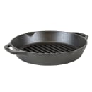Lodge 12" Round Cast Iron Seasoned Grill Pan (L10GPL) thumbnail 2