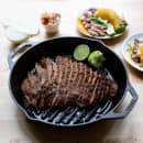 Lodge 12" Round Cast Iron Seasoned Grill Pan (L10GPL) thumbnail 4