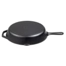 Lodge 12 9/16" Round Seasoned Cast Iron Skillet w/ Handles (L10SK3) thumbnail 3