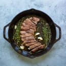 Lodge 12 5/8" Round Seasoned Cast Iron Skillet w/ Handles (L10SKL) thumbnail 4