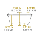 Lodge 8 qt Yellowstone Cast Iron Dutch Oven, Power Y (L12DCOYW) thumbnail 5