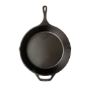 Lodge 13 4/5" Round Seasoned Cast Iron Skillet w/ Handles (L12SK3) thumbnail 2