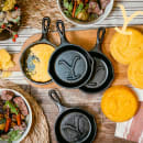 Lodge 5 1/8" Round Yellowstone Cast Iron Skillet, Power Y (L5MSYW) thumbnail 3