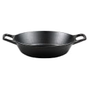 Lodge 8 1/4" Round Seasoned Cast Iron Skillet w/ Handles (L5RPL3) thumbnail 2
