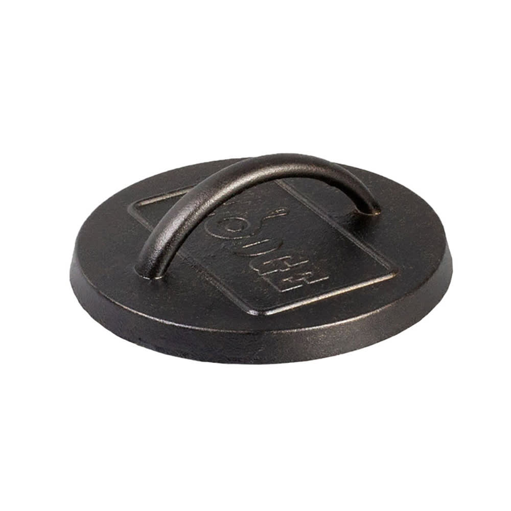 Lodge 6 1/4" Round Cast Iron Burger Press (L6BP)