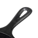 Lodge 9 11/16" Round Seasoned Cast Iron Skillet w/ Handle (L6SK3) thumbnail 5