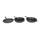 Lodge 6 Piece Seasoned Cast Iron Cookware Set w/ Pans & Accessories (L6SPA41) thumbnail 2