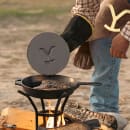 Lodge 8" Round Yellowstone Cast Iron Grill Press, Power Y (L8RFIPYW) thumbnail 4