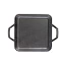 Lodge 11" Griddle Pan w/ Handles - 14 1/2" x 11", Cast Iron (LC11SGR) thumbnail 2