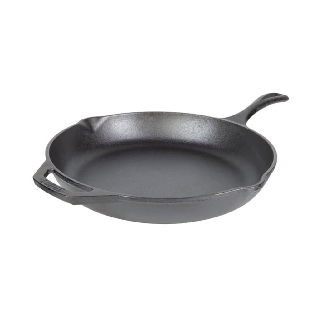 Lodge 12" Round Cast Iron Skillet w/ Handles (LC12SK)