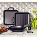 Lodge 6 piece Seasoned Gourmet Set, Cast Iron (LC6GMSETA) thumbnail 2