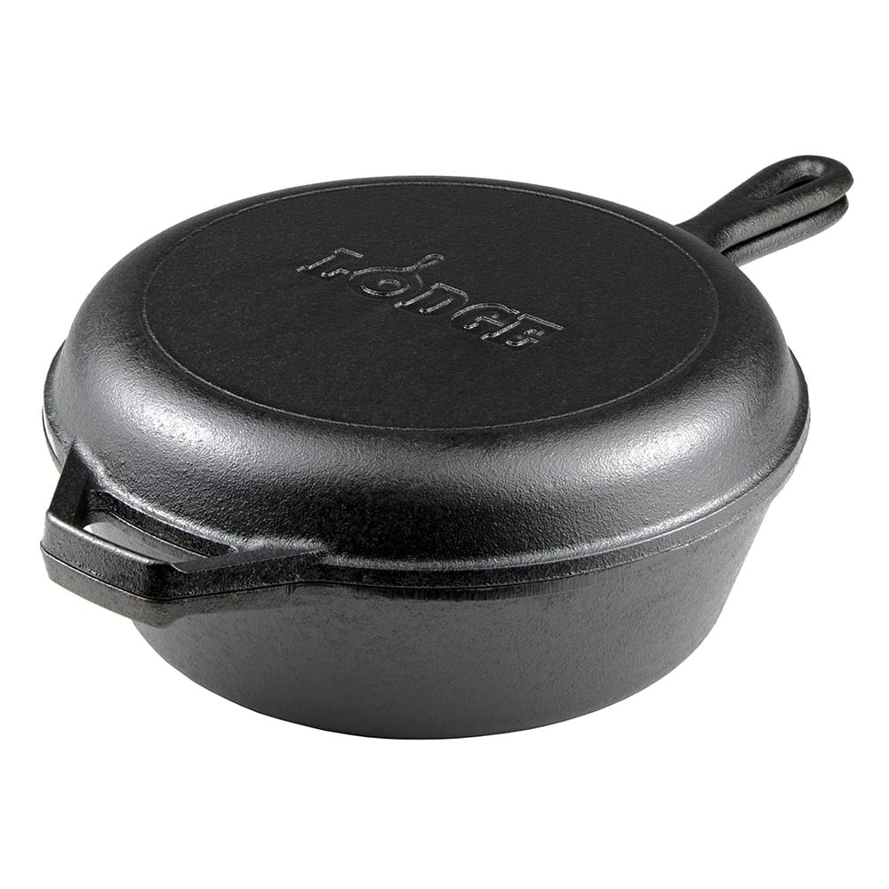Lodge 3 qt Cast Iron Dutch Oven (LCC3)