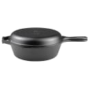 Lodge 3 qt Cast Iron Dutch Oven (LCC3) thumbnail 2