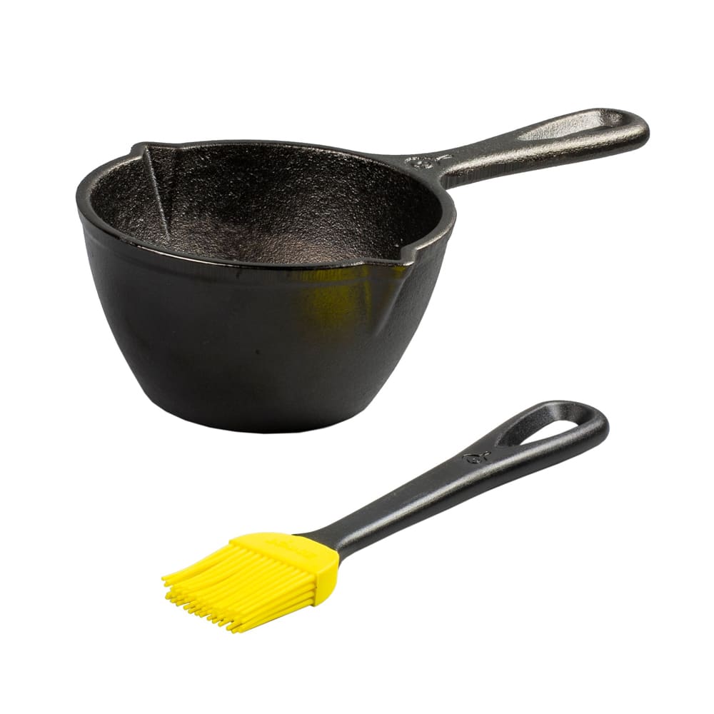Lodge 20 oz Cast Iron Melting Pot w/ Handle (LMPB21)