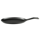 Lodge Oval Serving Griddle w/ Handle - 10" x 7 1/2", Cast Iron (LOS3) thumbnail 2